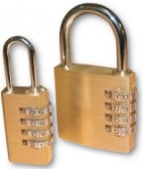Brass combination padlocks
